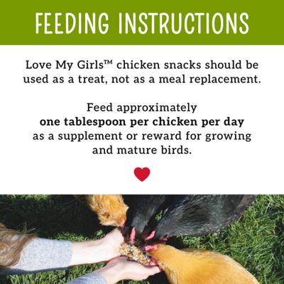 Show full view: Love My Girls Veggies & Worms Corn-Free Gourmet Chicken Treats, 5-lb bag slide 6 of 9