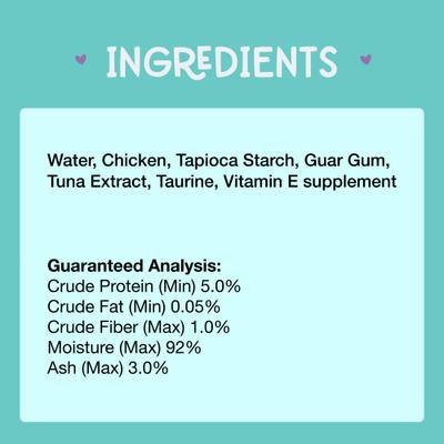 Show full view: Love, Nala Mousse Chicken Recipe Grain-Free Lickable Cat Treats, 0.5-oz tube, case of 4 slide 4 of 10