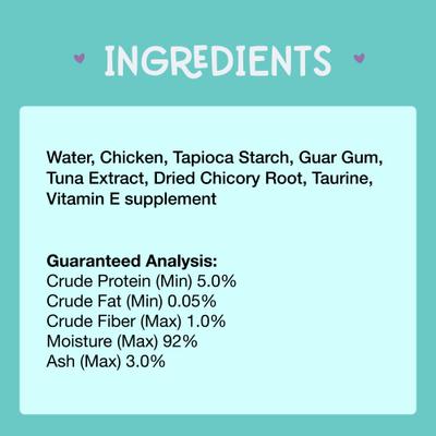 Show full view: Love, Nala Mousse Plus Chicken Recipe Grain-Free Lickable Cat Treats, 0.5-oz tube, case of 4 slide 5 of 11