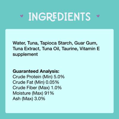 Show full view: Love, Nala Mousse Plus Tuna Recipe Grain-Free Lickable Cat Treats, 0.5-oz tube, case of 4 slide 5 of 11