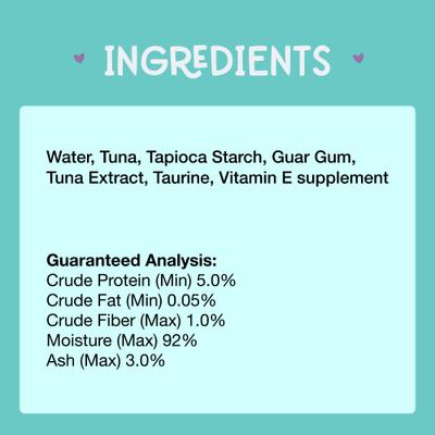 Show full view: Love, Nala Mousse Tuna Recipe Grain-Free Lickable Cat Treats, 0.5-oz tube, case of 4 slide 4 of 10