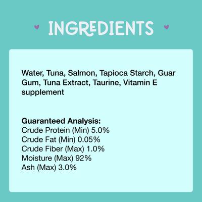 Show full view: Love, Nala Mousse Tuna & Salmon Recipe Grain-Free Lickable Cat Treats, 0.5-oz tube, case of 4 slide 4 of 10