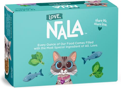 Show full view: Love, Nala Tuna Pate with Spinach Recipe in Broth Adult Grain-Free Wet Cat Food, 2.8-oz can, case of 12 slide 3 of 10