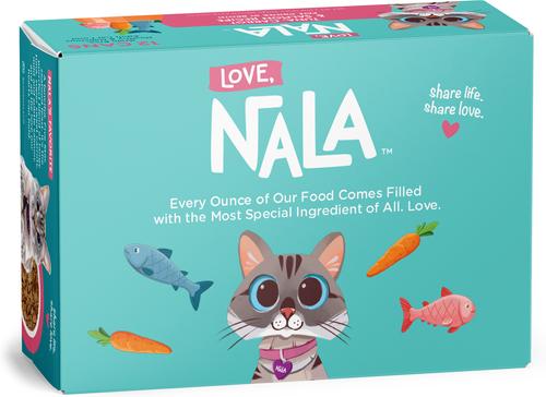 Show full view: Love, Nala Tuna & Salmon Pate with Carrot Recipe Adult Grain-Free Wet Cat Food, 2.8-oz can, case of 12 slide 3 of 10