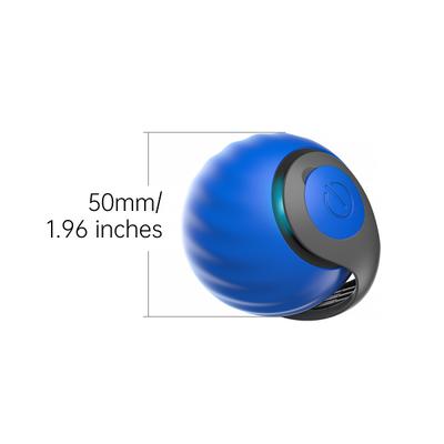 Show full view: Lovely Caves Interactive Cat Ball Cat Toy with Tail, Blue slide 10 of 12