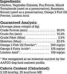 Loving Pets Activpetz Chicken Jerky Skin & Coat Dog Treat, 8-oz bag slide 2 of 3