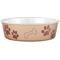 Show in main carousel: Loving Pets Bella Non-Skid Stainless Steel Dog & Cat Bowl, Champagne, 3.25-cup slide 1 of 5