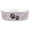Show in main carousel: Loving Pets Bella Non-Skid Stainless Steel Dog & Cat Bowl, Metallic Grape, 3.5-cup slide 1 of 5
