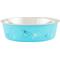 Show in main carousel: Loving Pets Bella Non-Skid Stainless Steel Dog & Cat Bowl, Turquoise, 3.25-cup slide 1 of 6