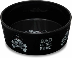 Loving Pets Dolce Bad to the Bone Dog Bowl, Small