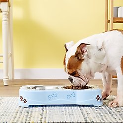 Loving Pets Dolce Double Diner Pet Dish, Murano, 24-oz slide 2 of 4