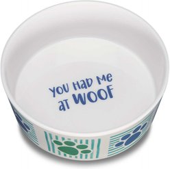 Loving Pets Dolce Had Me at Woof Dog Bowl, Large slide 2 of 2