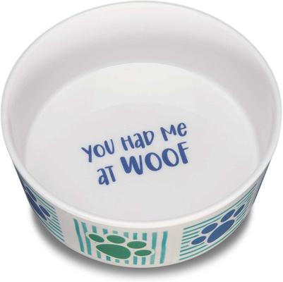 Show full view: Loving Pets Dolce Had Me at Woof Dog Bowl, Large slide 2 of 2