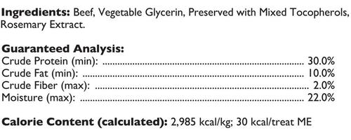 Show full view: Loving Pets Natural Value Beef Dog Jerky Treat, 14-oz bag slide 4 of 6