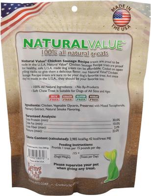 Show full view: Loving Pets Natural Value Chicken Dog Jerky Treat, 13-oz bag slide 4 of 4
