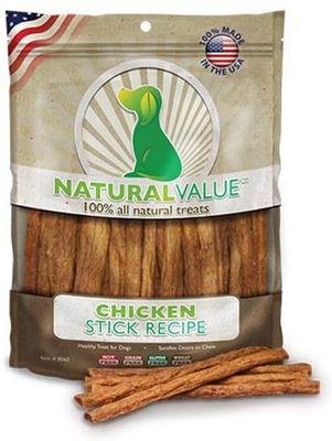 Show full view: Loving Pets Natural Value Chicken Dog Jerky Treat, 14-oz bag slide 5 of 5