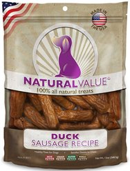 Loving Pets Natural Value Duck Dog Jerky Treat, 13-oz bag