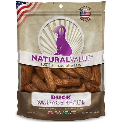 Loving Pets Loving Pets Natural Value Duck Dog Jerky Treat, 13-oz bag