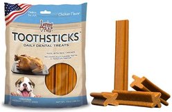 Loving Pets Toothsticks Small Chicken Daily Dog Dental Treat, 13-oz bag