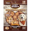 Lovin'Tenders Collagen 3-in Chicken Dumbbells Recipe Dog Jerky Treat, 8.3-oz bag