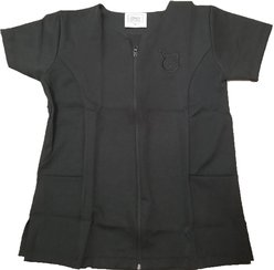 Loyalty Pet Products Breathable Dog Grooming Smock, Black Logo, Small slide 1 of 2