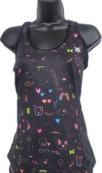 Loyalty Pet Products FuRResist "Ruff Life" Grooming Tank Top, X-Small