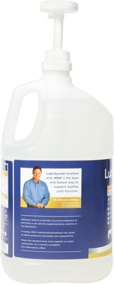 Show full view: LubriSyn HA Plus MSM Joint Health Liquid Dog, Cat & Horse Supplement, 1-gal bottle slide 3 of 5