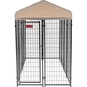 Lucky Dog STAY Series Villa Dog Kennel, Khaki