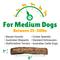 Show in main carousel: Lucky Premium Treats Beef Basted Rawhide Medium Dog Chews, 16 count slide 4 of 6