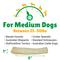 Show in main carousel: Lucky Premium Treats Chicken Basted Rawhide Medium Dog Chews, 16 count slide 4 of 5