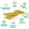 Show in main carousel: Lucky Premium Treats Chicken Basted Rawhide Small Dog Chews, 25 count slide 3 of 6