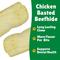 Show in main carousel: Lucky Premium Treats Chicken Basted Rawhide Studdys X-Large Dog Chews, 4 count slide 5 of 5