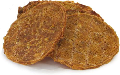 Show full view: Lucky Premium Treats Lucky Chips Chicken & Apple Dog Jerky Treat, 6-oz jar slide 4 of 4