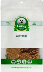 Lucky Premium Treats Lucky Chips Chicken Dog Jerky Treat, 12-oz bag