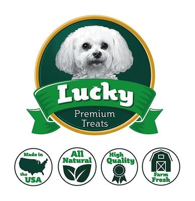 Show full view: Lucky Premium Treats Medium Chicken Wrapped Rawhide Dog Treats, 32 count slide 7 of 8