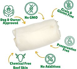 Lucky Premium Treats Plain Rawhide Stubbys X-Large Dog Chews, 12 count slide 2 of 4