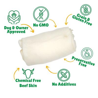 Show full view: Lucky Premium Treats Plain Rawhide Stubbys X-Large Dog Chews, 2 count slide 3 of 6