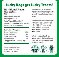 Lucky Premium Treats Plain Rawhide X-Small & Toy Dog Chews, 100 count slide 2 of 5