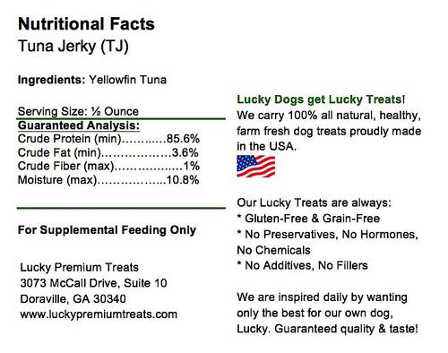 Show full view: Lucky Premium Treats Tuna Jerky Straws Dog & Cat Treats, 13-oz bag slide 4 of 6