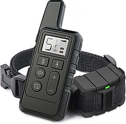 Luckypets 1640-ft Remote Range & Rechargeable with 3 Training Modes Dog Training Collar, Black slide 1 of 9