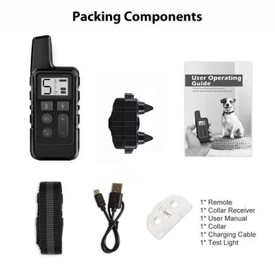 Show full view: Luckypets 1640-ft Remote Range & Rechargeable with 3 Training Modes Dog Training Collar, Black slide 9 of 10