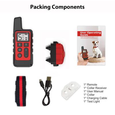 Show full view: Luckypets 1640-ft Remote Range & Rechargeable with 3 Training Modes Dog Training Collar, Red slide 9 of 10