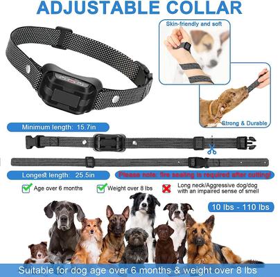 Show full view: Luckypets Auto Citronella Dog Bark Collar, Black slide 7 of 9