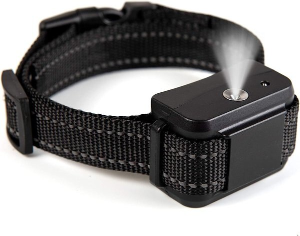 Luckypets Deterrent Spray Rechargeable Anti-Bark Dog Bark Collar, Black