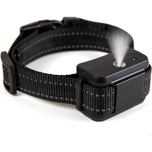 Luckypets Deterrent Spray Rechargeable Anti-Bark Dog Bark Collar, Black