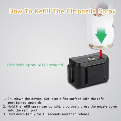 Show full view: Luckypets Deterrent Spray Rechargeable Anti-Bark Dog Bark Collar, Black slide 5 of 9