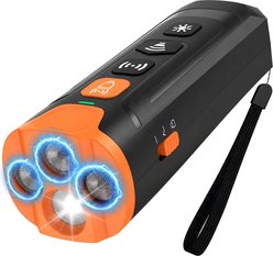 Luckypets Indoor & Outdoor Ultrasonic Bark Control & Dog Bark Deterrent Devices, Black