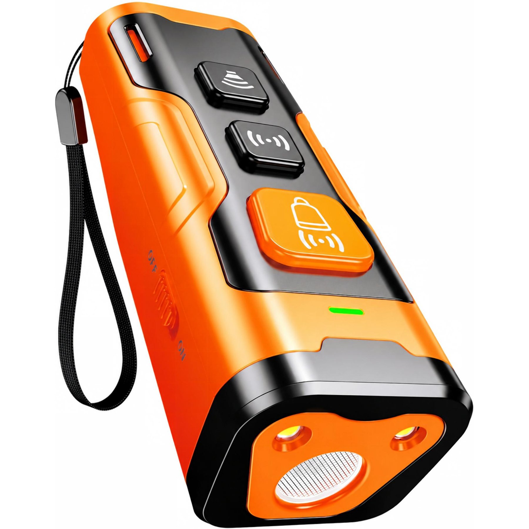 Luckypets Indoor & Outdoor Ultrasonic Dog Bark Deterrent Devices, Orange