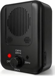 Luckypets Ultrasonic Anti Barking Control Device Dog Deterrent System, Black