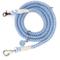 Show in main carousel: Lucy & Co. Hands-Free Rope Dog Leash, 7-ft long, 3/4-in wide, Denim Blue slide 1 of 4